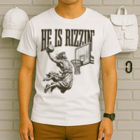 Jesus Playing Basketball He Is Rizzin T-Shirt
