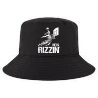 Jesus Playing Basketball He Is Rizzin Trending Funny Jesus Cool Comfort Performance Bucket Hat