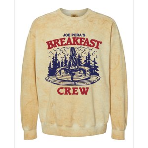 Joe PeraS Breakfast Crew Colorblast Crewneck Sweatshirt