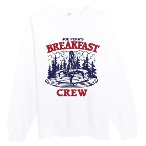 Joe PeraS Breakfast Crew Premium Crewneck Sweatshirt