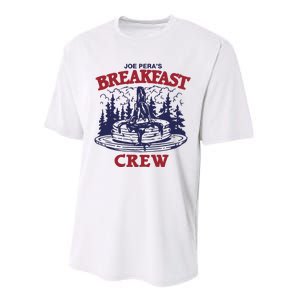 Joe PeraS Breakfast Crew Performance Sprint T-Shirt