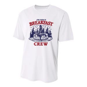 Joe PeraS Breakfast Crew Youth Performance Sprint T-Shirt