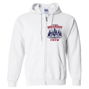 Joe PeraS Breakfast Crew Full Zip Hoodie