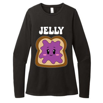 Jelly Peanut Butter Cute Couples Matching ValentineS Day Gift Womens CVC Long Sleeve Shirt