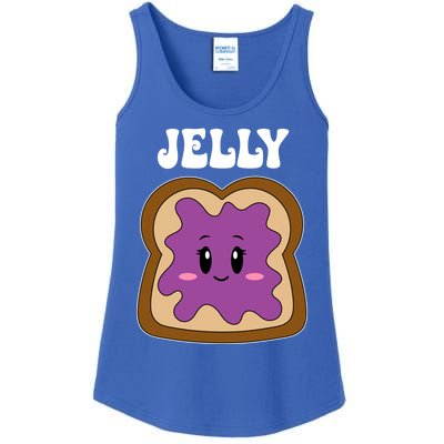 Jelly Peanut Butter Cute Couples Matching ValentineS Day Gift Ladies Essential Tank