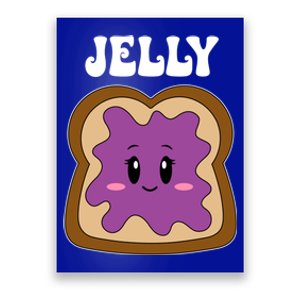 Jelly Peanut Butter Cute Couples Matching ValentineS Day Gift Poster