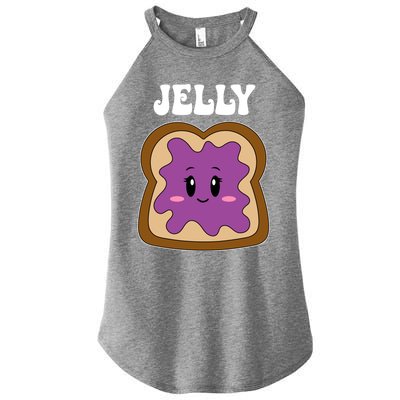 Jelly Peanut Butter Cute Couples Matching ValentineS Day Gift Women’s Perfect Tri Rocker Tank