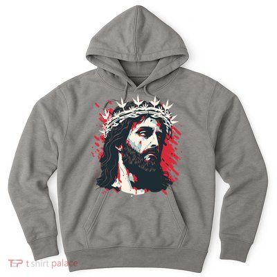 Jesus Painting Christianity Hoodie