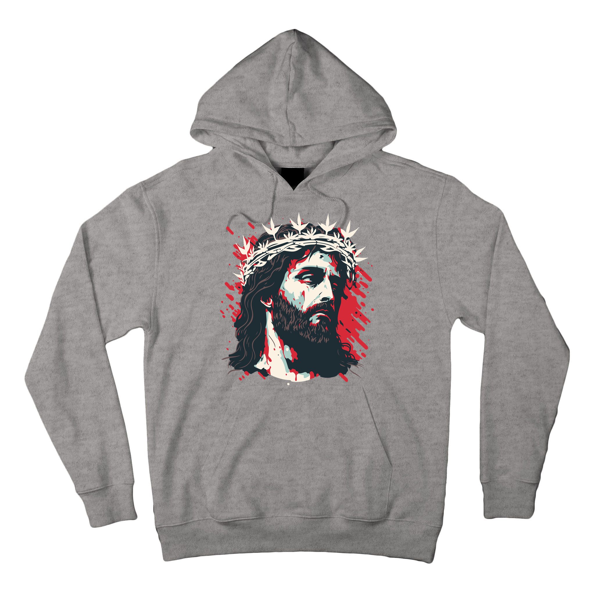 Jesus Painting Christianity Tall Hoodie