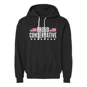 Justjenrx Proud Conservative Garment-Dyed Fleece Hoodie