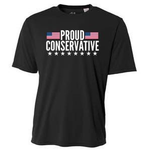 Justjenrx Proud Conservative Cooling Performance Crew T-Shirt