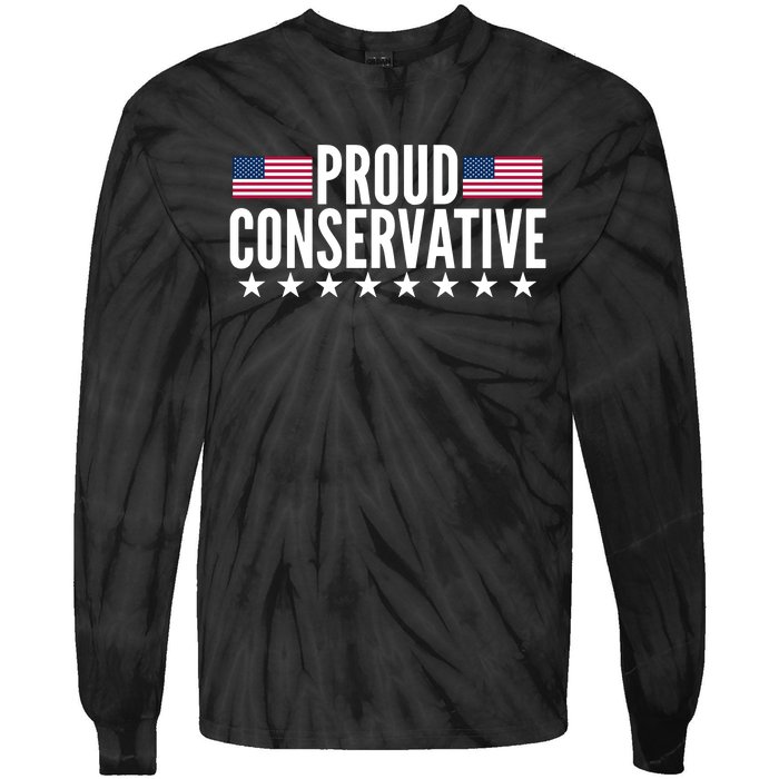 Justjenrx Proud Conservative Tie-Dye Long Sleeve Shirt