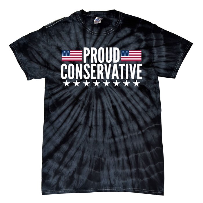 Justjenrx Proud Conservative Tie-Dye T-Shirt