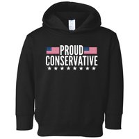 Justjenrx Proud Conservative Toddler Hoodie