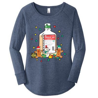 Jolly Pharmacy Crew Pharmacist Group Matching Christmas Great Gift Women's Perfect Tri Tunic Long Sleeve Shirt