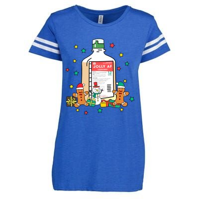 Jolly Pharmacy Crew Pharmacist Group Matching Christmas Great Gift Enza Ladies Jersey Football T-Shirt