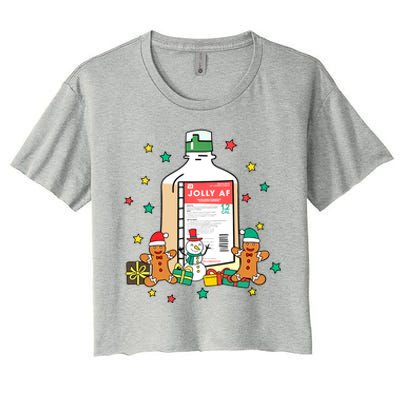 Jolly Pharmacy Crew Pharmacist Group Matching Christmas Great Gift Women's Crop Top Tee