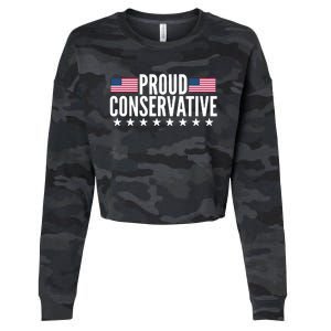 Justjenrx Proud Conservative Cropped Pullover Crew