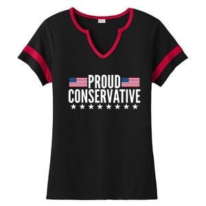 Justjenrx Proud Conservative Ladies Halftime Notch Neck Tee