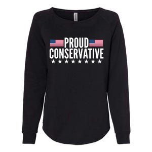 Justjenrx Proud Conservative Womens California Wash Sweatshirt