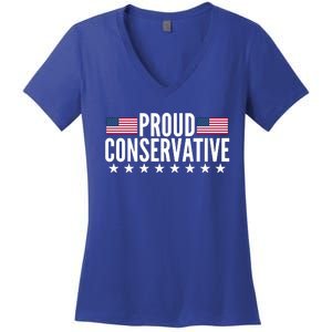 Justjenrx Proud Conservative Women's V-Neck T-Shirt