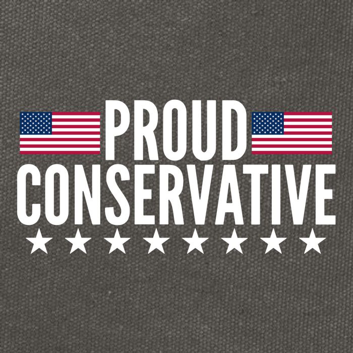 Justjenrx Proud Conservative Cotton Canvas Backpack
