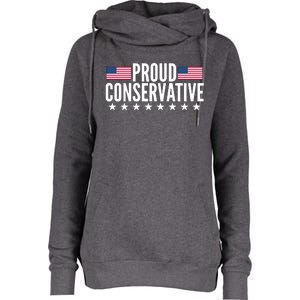 Justjenrx Proud Conservative Womens Funnel Neck Pullover Hood