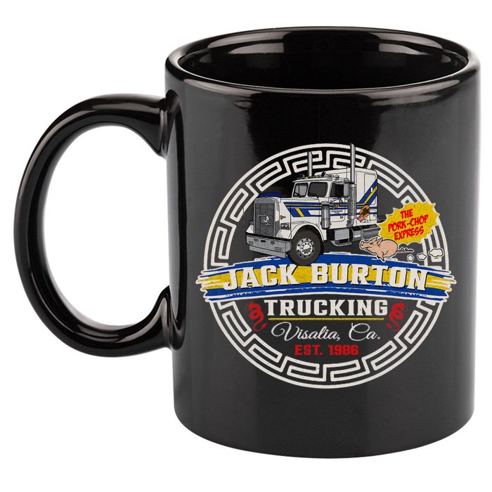 Jack Pork Chop Burton Circle 11oz C Handle Ceramic Mug