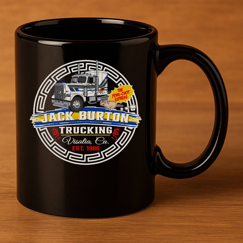 Jack Pork Chop Burton Circle 11oz C Handle Ceramic Mug