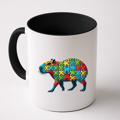 Jigsaw Puzzle Capybara Funny Gift Mug