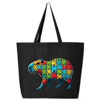 Jigsaw Puzzle Capybara Funny Gift 25L Jumbo Tote