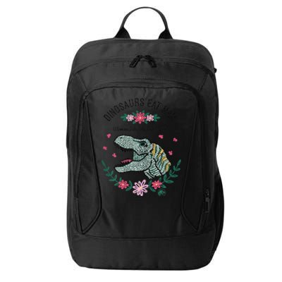 Dinos Eat Man Women Inherit The Earth Gift City Backpack