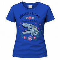 Dinos Eat Man Women Inherit The Earth Gift Women's T-Shirt