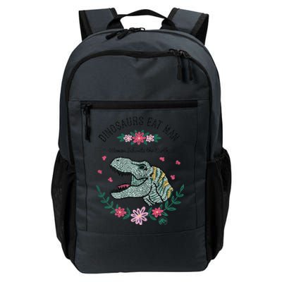 Dinos Eat Man Women Inherit The Earth Gift Daily Commute Backpack