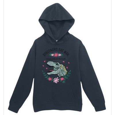 Dinos Eat Man Women Inherit The Earth Gift Urban Pullover Hoodie