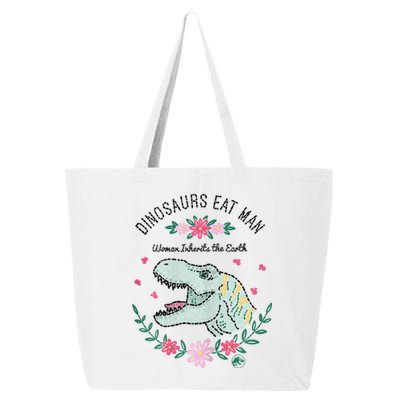 Dinos Eat Man Women Inherit The Earth Gift 25L Jumbo Tote