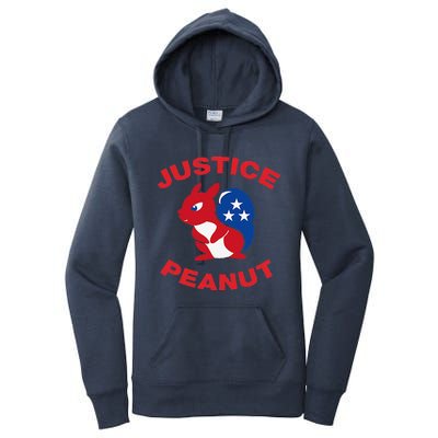 Justice Peanut Democrats Killed Peanut The Squirrel Monsters Women's Pullover Hoodie