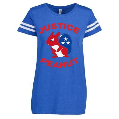 Justice Peanut Democrats Killed Peanut The Squirrel Monsters Enza Ladies Jersey Football T-Shirt