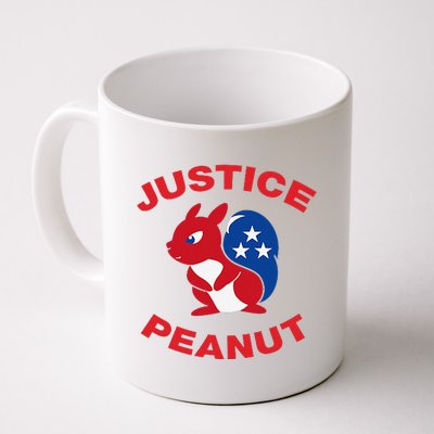 Justice Peanut Democrats Killed Peanut The Squirrel Monsters Coffee Mug