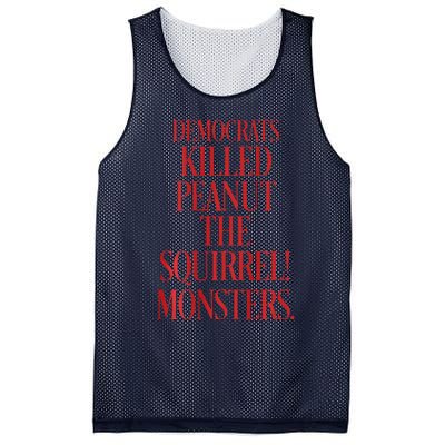 Justice Peanut Democrats Killed Peanut The Squirrel Monsters Mesh Reversible Basketball Jersey Tank