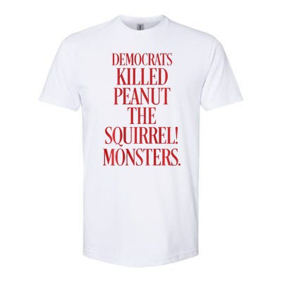 Justice Peanut Democrats Killed Peanut The Squirrel Monsters Softstyle CVC T-Shirt