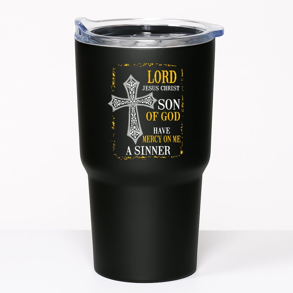 Jesus Prayer Eastern Orthodox Catholic Christian Faith Tumbler