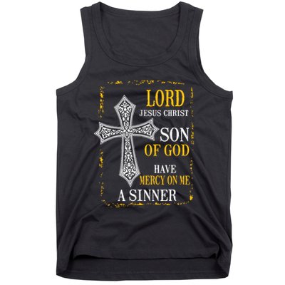 Jesus Prayer Eastern Orthodox Catholic Christian Faith Tank Top