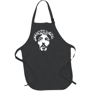 Jesus Portrait Essential Full-Length Apron With Pockets