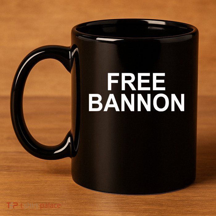 Jack Poso Free Bannon 11oz C Handle Ceramic Mug