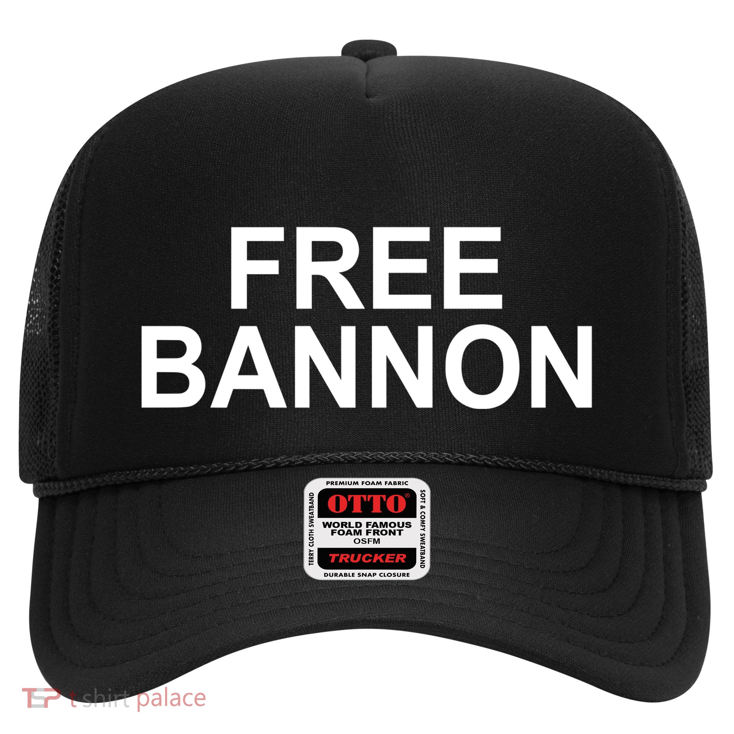 Jack Poso Free Bannon Trucker Hat