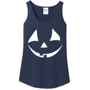 Jackolantern Pumpkin Face Funny Halloween Costume Halloween Costume Couple Ladies Essential Tank