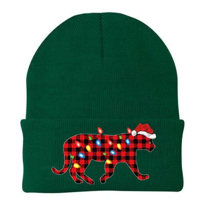 Jaguar Pajama Family Matching Group Christmas Knit Cap Winter Beanie