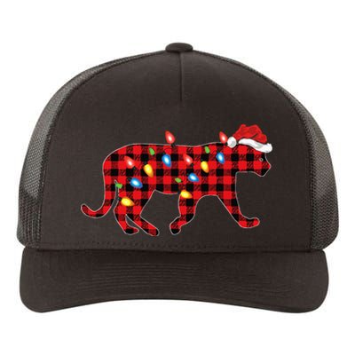 Jaguar Pajama Family Matching Group Christmas Yupoong Adult 5-Panel Trucker Hat