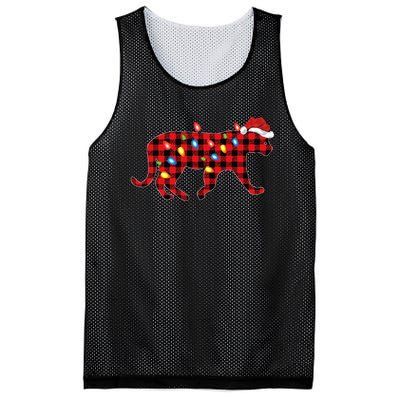 Jaguar Pajama Family Matching Group Christmas Mesh Reversible Basketball Jersey Tank